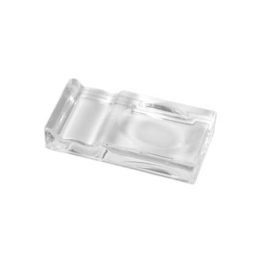 Imagem de Suporte de pauzinhos 4 peças de acrílico real para pauzinhos/colher, garfo e faca, suporte para pauzinhos (4 peças)