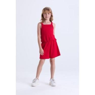Imagem de Macaquinho Infantil Feminino Rustique Alcinha-Feminino