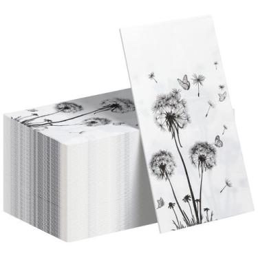 Imagem de Toalhas de hóspedes descartáveis Pajean Dandelion 100 folhas