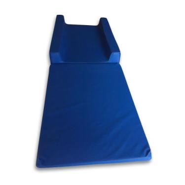 Imagem de Trocador Americano para Bebe Impermeável e Colchão Portátil Anti Reflu