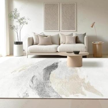Imagem de Tapetes minimalistas para sala de estar, área ampla, estudo, luz, luxo, decoração de quarto, abstrato, tapete para casa (200x300 cm/A)
