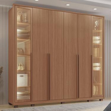 Imagem de Guarda-Roupas Casal Salvatore 100% MDF Tuboarte 6 Portas e 6 Gavetas