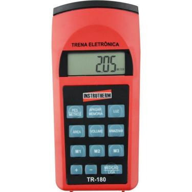 Imagem de Trena Eletrônica Digital com Mira Laser TR-180 - 04191 - INSTRUTHERM