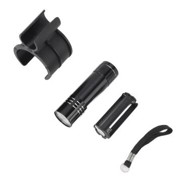 Imagem de Fafeicy Universal Spray Paint Gun Luz Portátil Pintura Pistola Iluminação Alimentado por Bateria para Pistolas de Com ABS Alumínio Material