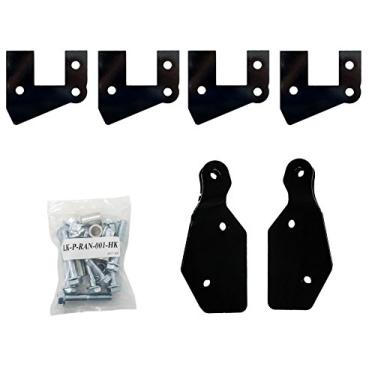 Imagem de SuperATV Kit de elevação resistente de 7,5 cm para Polaris Ranger tamanho completo 1000 2 assentos (2018+) – Obtenha melhor manuseio e corra pneus de até 76 cm!