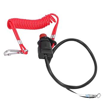 Imagem de Interruptor Universal para Motor de Popa de Barco, Kit de Cordão de Segurança, Acessórios de Substituição para Motocicletas e Scooters
