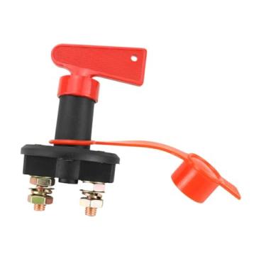 Imagem de KiBcsLic Interruptor de corte de energia do isolador, interruptor de corte de bateria de 12 V e 24 V para uso marítimo, automotivo e automotivo, Apenas Switch