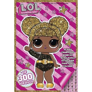 Imagem de Lol Surprise! - Mega Prancheta Para Colorir Com Adesivos