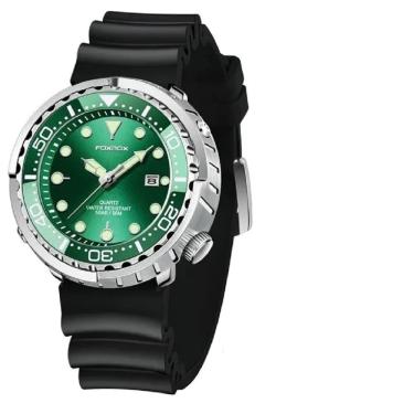 Imagem de Relógio Masculino Casual Silicone Luxo Quartzo Data Impermeável