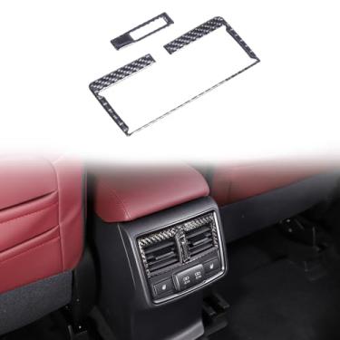 Imagem de Aotumcer Capa de painel de saída de ar traseira para acessórios Subaru Forester, compatível com painéis de saída de ar condicionado traseiro Subaru Forester 2024, leve/resistente a UV/resistente a