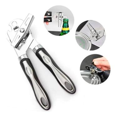 Imagem de 2X Abridor De Lata Cerveja E Garrafa Multifuncional Em Aço I