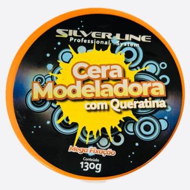 Imagem de Silver Line Cera Modeladora com Queratina 130g