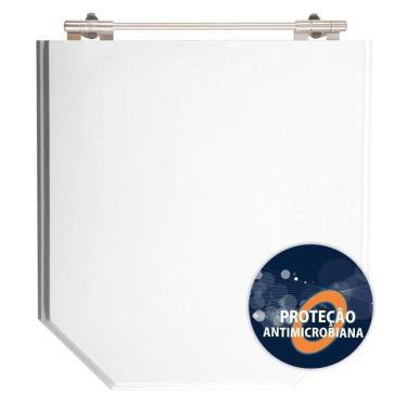 Imagem de Assento Sanitario Poliester Antibacteriano Atrium Branco Para Vaso Incepa