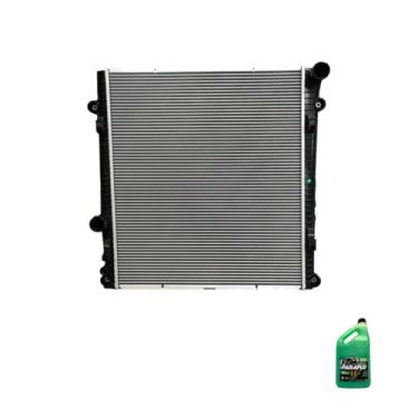 Imagem de Kit Radiador Interc VW 9160/9170/11180 17/22 + Aditivo Radiador Paraflu Verde 5L