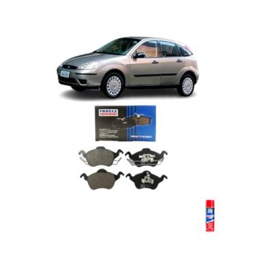 Imagem de Kit Pastilha Freio Focus 1.6 2.0 2008+ e Car80 Anti Chio 300ml