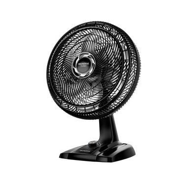 Imagem de Ventilador de Mesa 40cm Turbo Mondial Preto e Prata 140W VT-40-NB