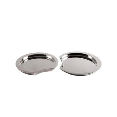 Imagem de Conjunto 2 Centro de Mesa em Inox Moderno Decorativo Maggpie