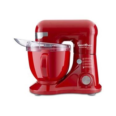 Imagem de Batedeira Planetária Britânia BBP760VMW Turbo Vermelha