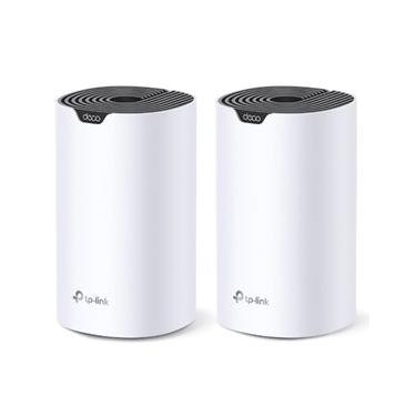 Imagem de Roteador Mesh Wi-Fi 5 Gigabit Dual-Band AC1900 TPLink Deco S7 2-Pack, Até 360m², Até 1900 MBPS, Até 100 Dispositivos