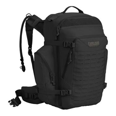 Imagem de CamelBak Mochila de hidratação tática BFM com bexiga reservatório Crux Spec de 2,835 g/3L Mil Spec - MOLLE, preta