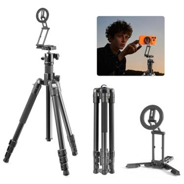 Imagem de ULANZI Tripé de câmera com suporte magnético para tripé de telefone