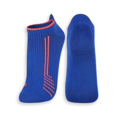 Imagem de Meia Esportiva Cano Curto Lupo 3375-004, Azul, 41/44