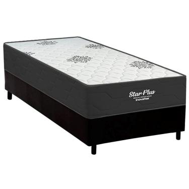 Imagem de Cama Box Solteiro + Colchão Ortopédico Inovaflex Star