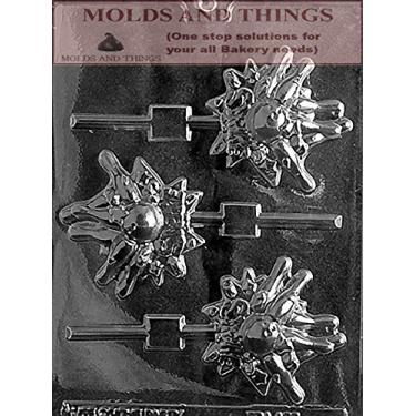 Imagem de Molde de chocolate para picolé de boliche – bolas e alfinetes de boliche Molde de doces para festas de boliche, eventos esportivos, aniversários e celebrações de equipe – Molde de chocolate pirulito