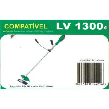 Imagem de Escova Carvão Roçadeira Trapp Master 1000 (1300w) Lv1300 - LUVIC