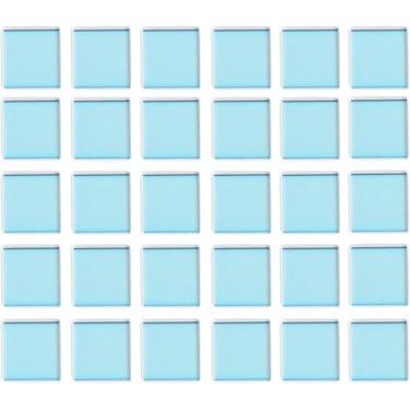 Imagem de Quanmin 30 peças/1 lote 8 mm × 8 mm × 0,7 mm 650 nm Filtro de bloqueio IR-Cut quadrado óptico multirevestimento colorido filtros de infravermelho de baixa passagem para sensor de câmera