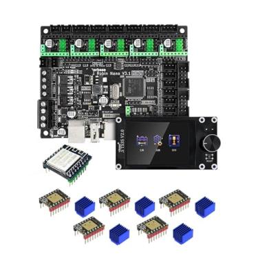 Imagem de Compatível com Makerbase MKS Robin Nano V3.1 Placa de controle de impressora 3D Placa mãe TS35 TFT Touch Screen compatível com A4988 TMC2209(Package 8)