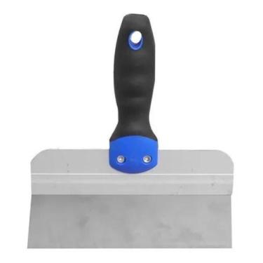 Imagem de Espátula Tigre Aço Inox 20cm com Cabo Plástico Profissional - 000024