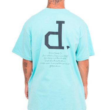 Imagem de Camiseta Diamond Un Polo Script Tee A23DMPA401 Diamond Blue Tamanho:P;Cor:;Genero:Masculino-Masculino