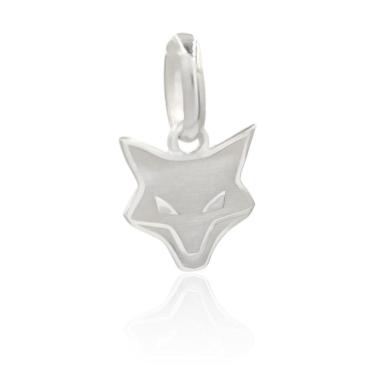 Imagem de Pingente Cruzeiro Oficial Mascote Raposão 1cm em Prata 925 Legítima-Unissex