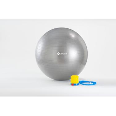 Imagem de Bola de ginástica 65cm com bomba de pé Alux Gym Ball