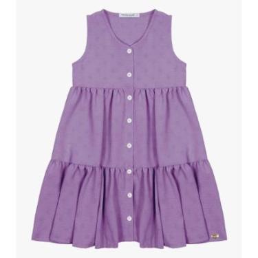 Imagem de Vestido Infantil Em Air Flow Trick Nick Lilás-Feminino