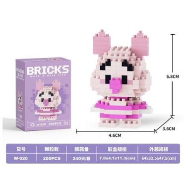 Imagem de Compatível Com Estatuetas De Desenhos Animados , Blocos De Construção 