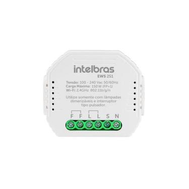 Imagem de Interruptor Controlador Dimmer Smart Wi-fi Ews 251 4850031 - INTELBRAS