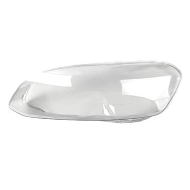 Imagem de Compatível com volvo xc60 2014 2015 2016 2017 frente do carro protetor de lente vidro capa sombra escudo luz transparente habitação lâmpada YTUFGUG(Left)