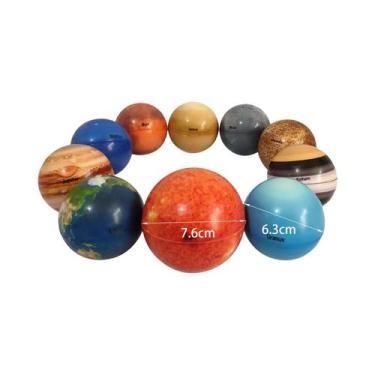 Imagem de Bolas De Esponja Do Sistema Solar 10pcs Brinquedos De Quebra-Cabeça Ma