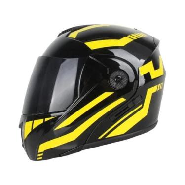 Imagem de Capacete De Motocicleta Unissex De Rosto Inteiro 2024, Capacete Modula