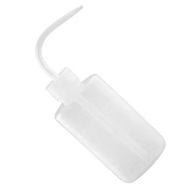 Imagem de Yinhing Regador de Garrafa de Apertar de Tamanho Pequeno de 250 Ml Com Bico Curvo Vaso de Transparente Espesso Ideal para Cuidados Com Plantas Internas e Externas Design de Fácil Aderência para