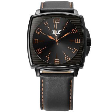 Imagem de Relógio Masculino Everlast Preto À Prova D`Água 100 M E209