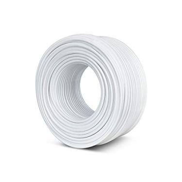 Imagem de Tubo branco de 1/10.2 cm OD 3,5 m de comprimento para sistemas de filtragem de água desionizada por osmose reversa, geladeiras e outros aparelhos (0,65 cm OD, 25,5 cm), certificado NSF