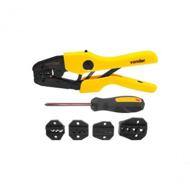 Imagem de Alicate Prensa Terminais Vonder 5 Em 1 - Ap-510