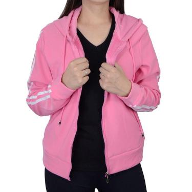 Imagem de Blusa Feminina Facinelli By Mooncity Moletom Peluciado Rosa - 670329-Feminino