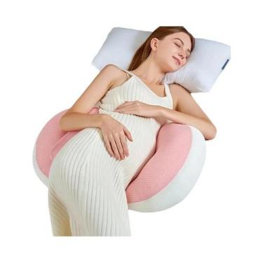 Imagem de Almofada De Maternidade Em Forma De U, Suporte Corporal Completo Para 
