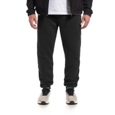 Imagem de Calça Moletom Freesurf Logo Casual Preta-Masculino