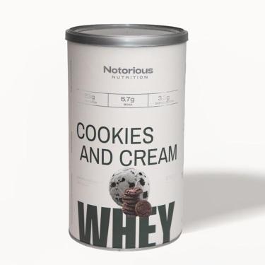 Imagem de Whey Cookies and Cream, Proteína Isolada 450g-Unissex