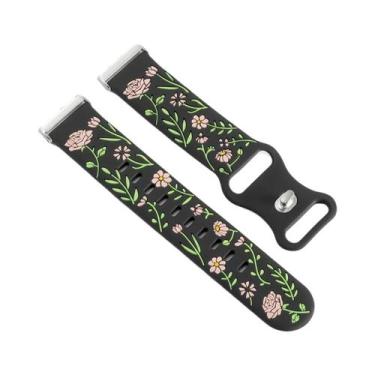 Imagem de Pulseira De Silicone Gravada Para Substituição Do Samsung Galaxy Fit 3